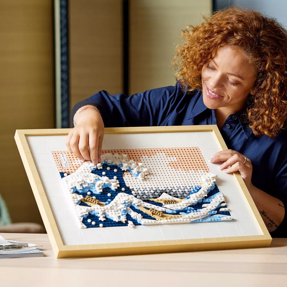 LEGO Hokusai The Great Wave Wall Art Building Set (31208)