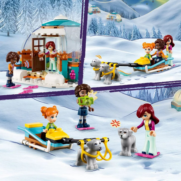 LEGO Friends Igloo Holiday Adventure Building Set (41760) - Display