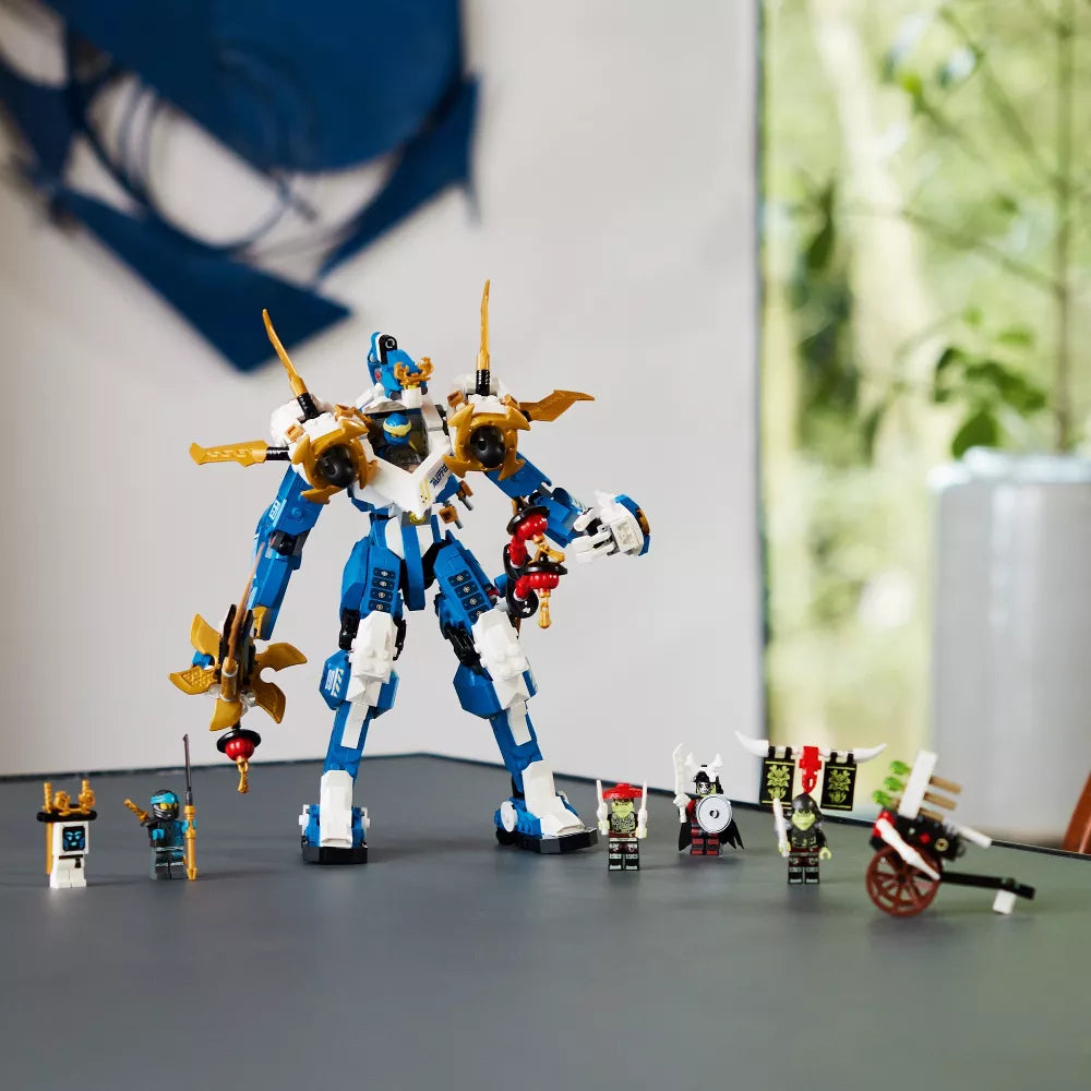LEGO NINJAGO Jay Titan Mech Action Figure Battle Building Set (71785)