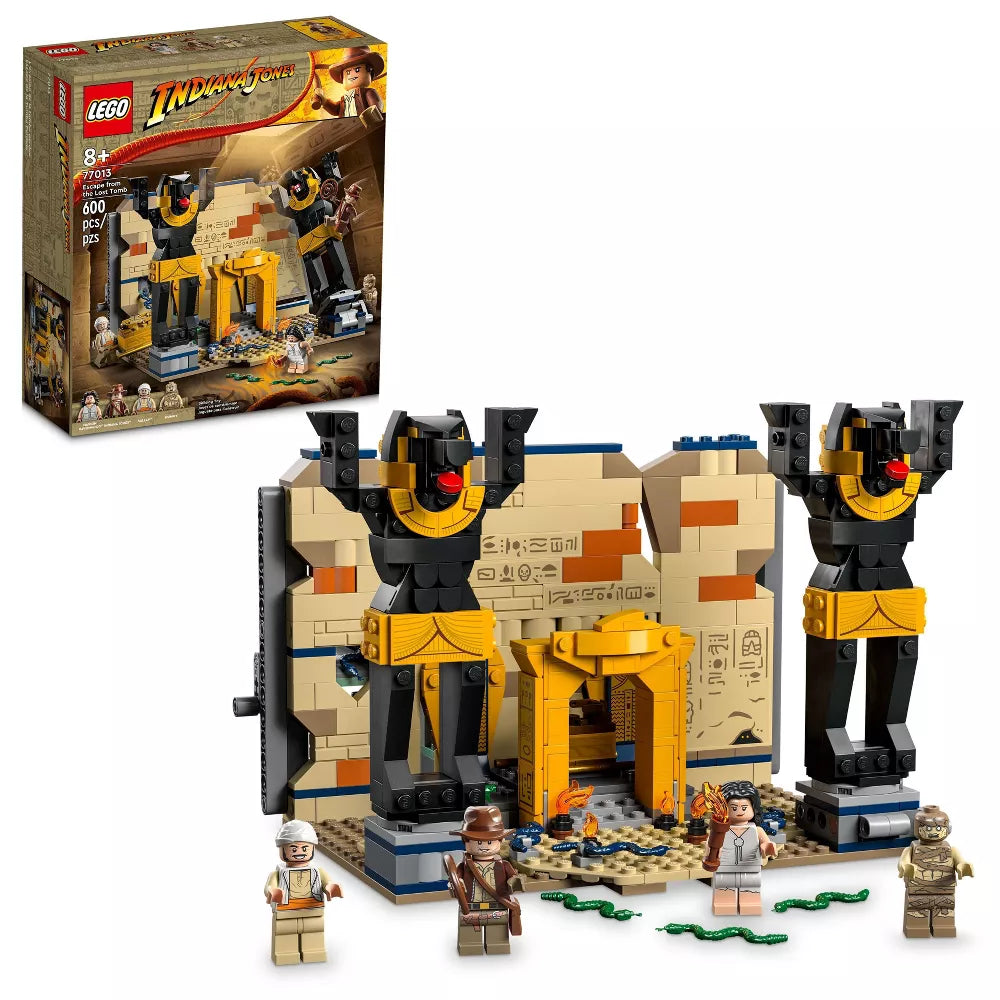 LEGO Indiana Jones Raiders of the Lost Ark Escape from the Lost Tomb Building Set (77013)