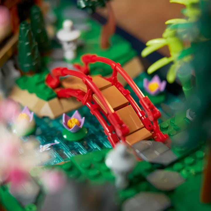 LEGO Icons Tranquil Garden Building Set (10315) - Build Display