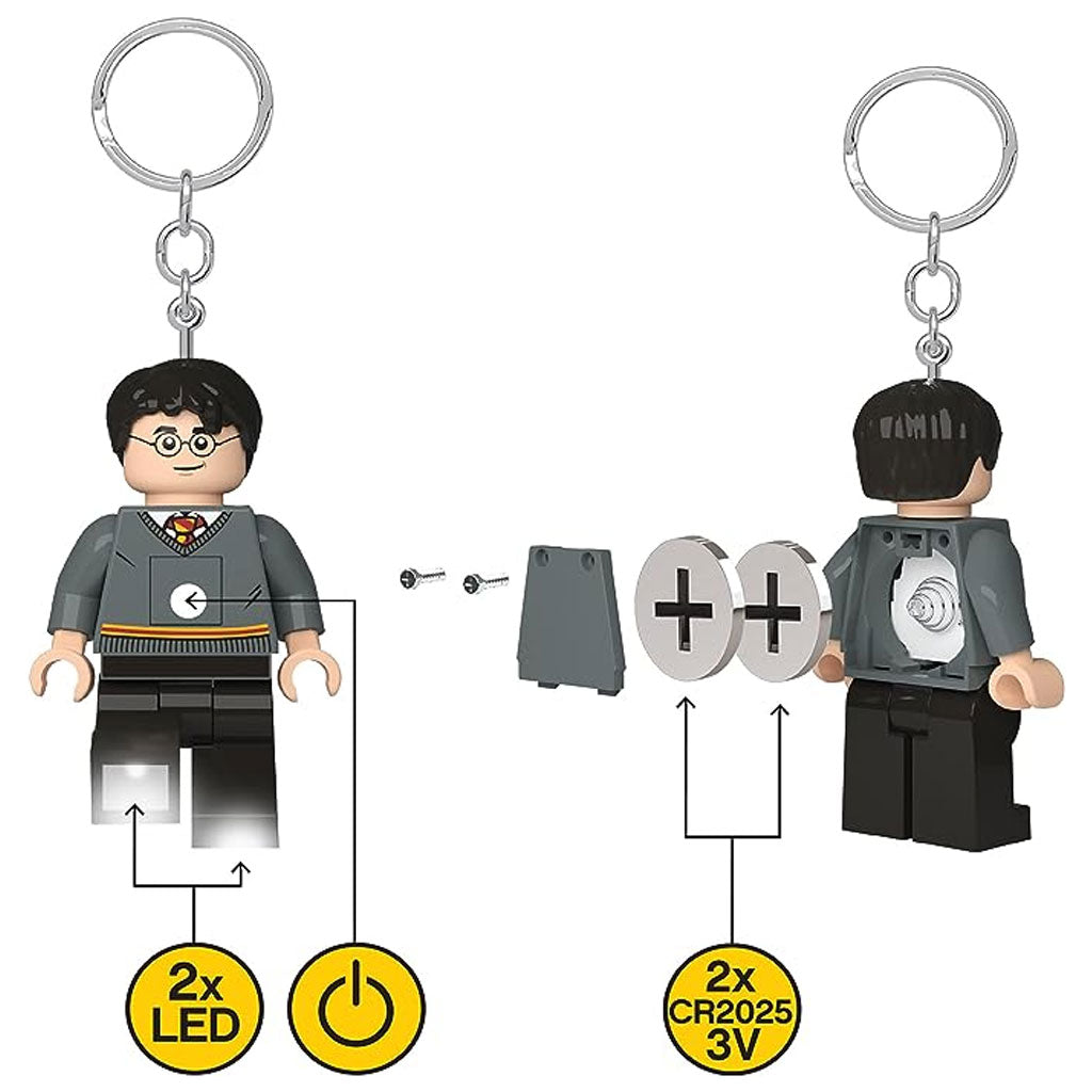 LEGO Warner Brothers Harry Potter Keychain with LED Lite
