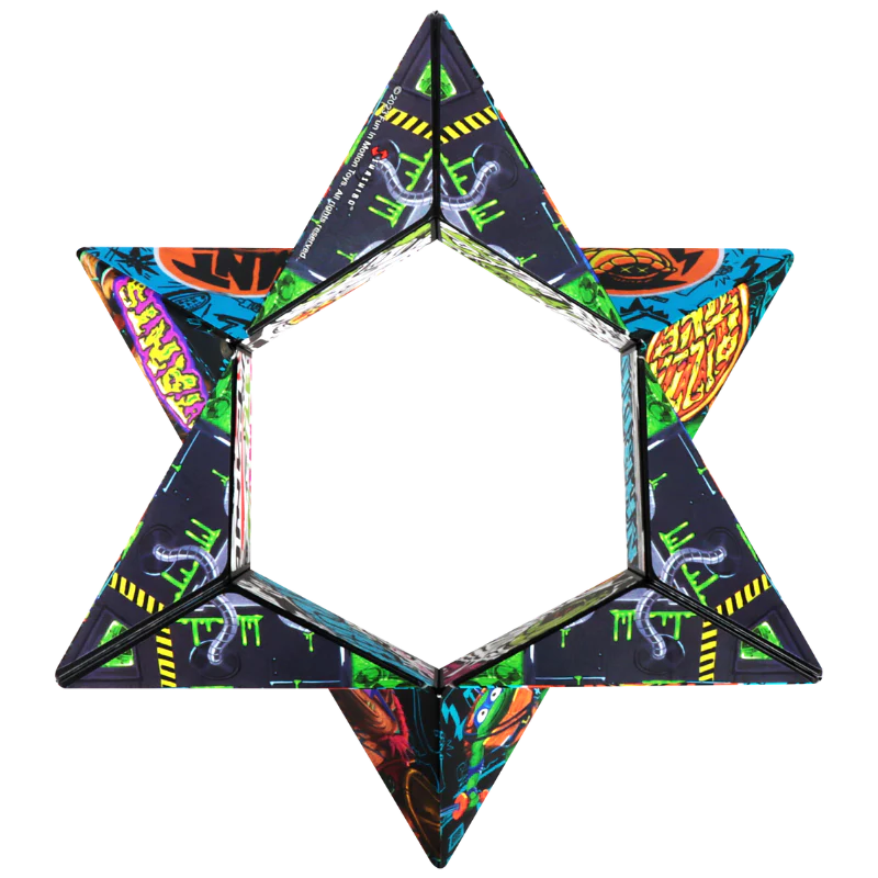 SHASHIBO Shape Shifting Fidget Cube - Nickelodeon TMNT Series -  Shape Shift