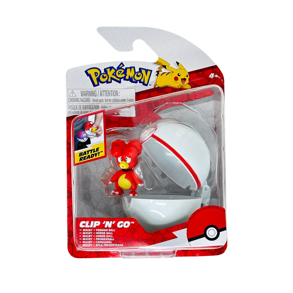 Jazwares 2" Pokemon Clip &