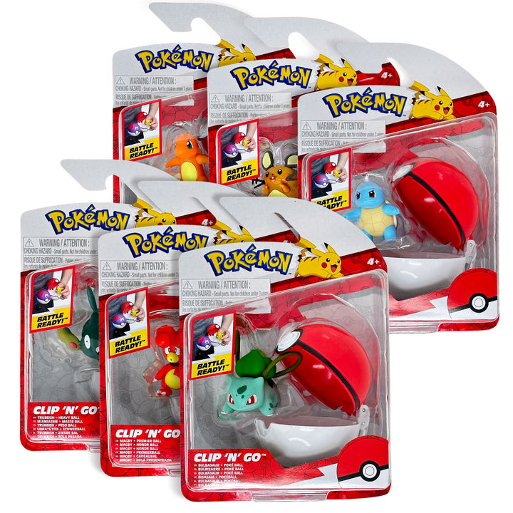 Jazwares 2" Pokemon Clip &