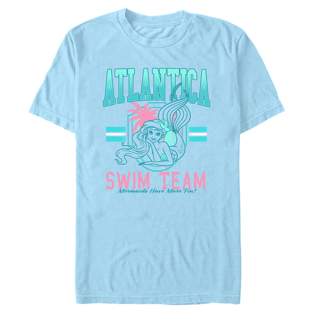 Mad Engine Disney Princess Ariel Swim Team Men's T-Shirt