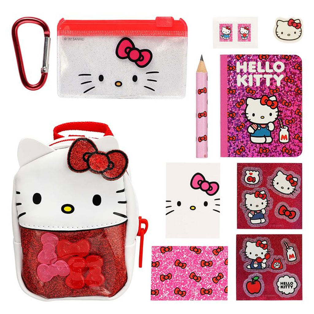 Real Littles Sanrio Hello Kitty and Friends Backpacks - Hello Kitty Glitter Contents