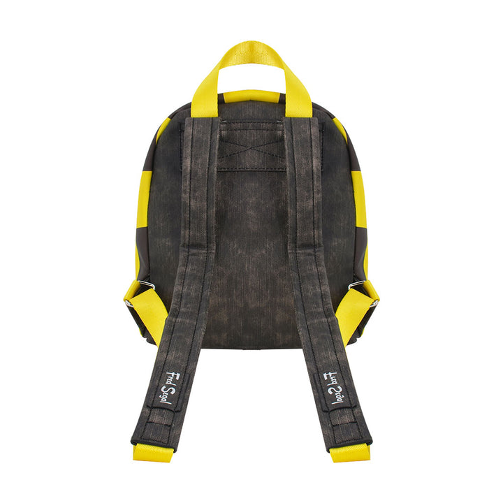 harry potter mini backpack yellow Fred Segal Harry Potter Checker Hufflepuff Mini Backpack – 707 Street