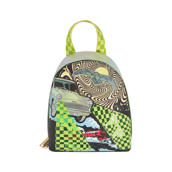 Fred Segal Harry Potter The Chamber of Secrets Abstract Mini Backpack - Front