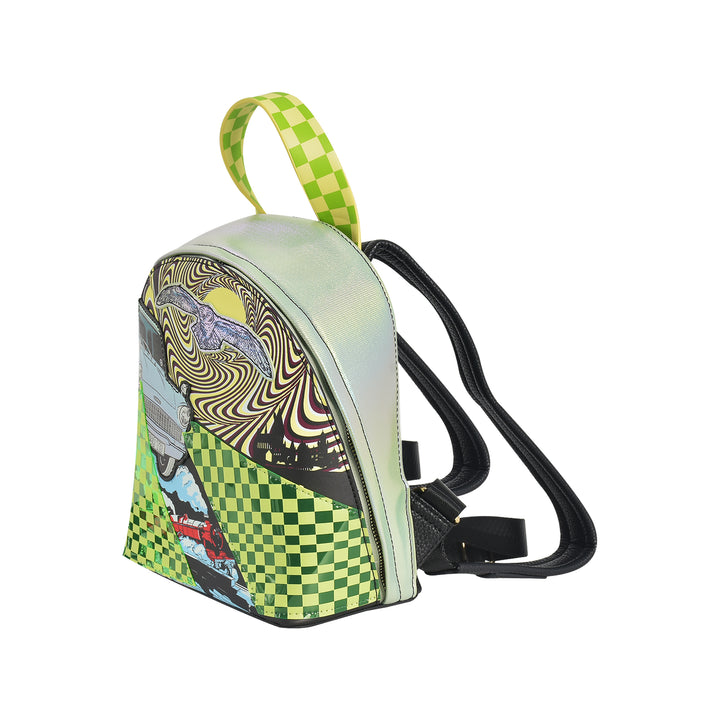 Fred Segal Harry Potter The Chamber of Secrets Abstract Mini Backpack - Side View