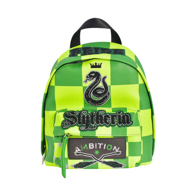 harry potter slytherin mini backpack Fred Segal Harry Potter Checker Slytherin Mini Backpack – 707 Street
