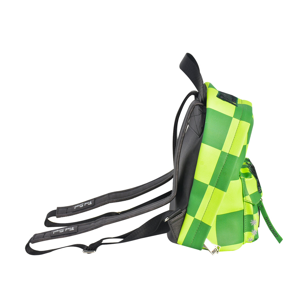 Fred Segal Harry Potter Checker Slytherin Mini Backpack - Alternate Side View