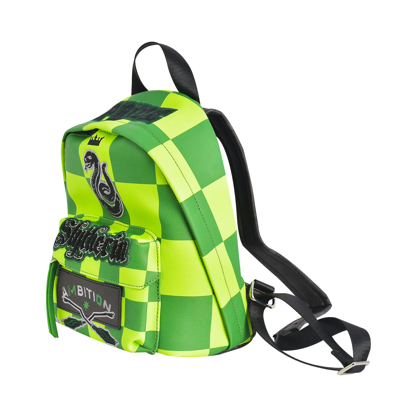 Fred Segal Harry Potter Checker Slytherin Mini Backpack - Side View