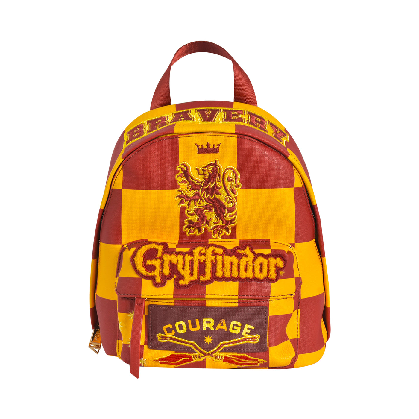 Fred Segal Harry Potter Checker Gryffindor Mini Backpack - Front