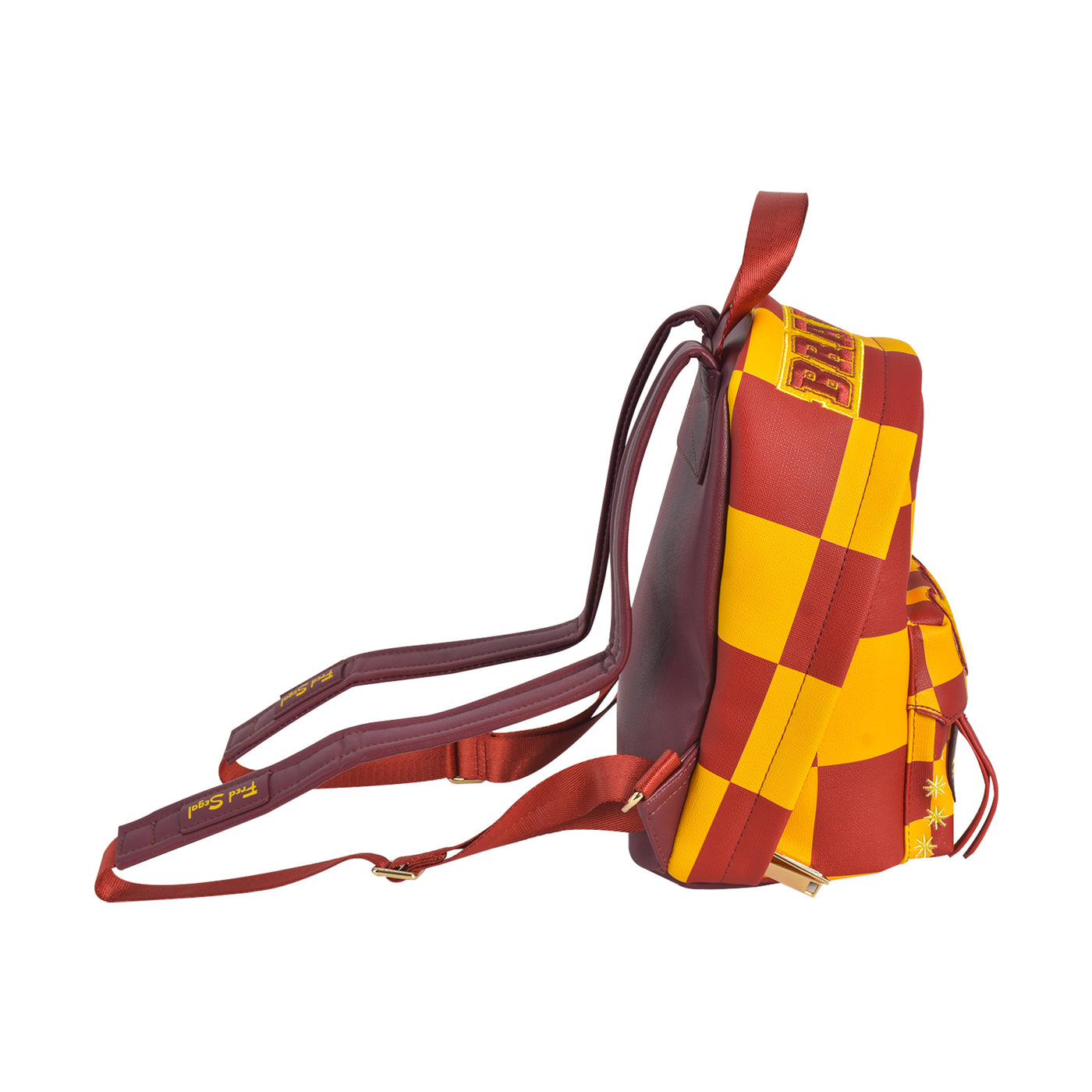 Fred Segal Harry Potter Checker Gryffindor Mini Backpack - Side View