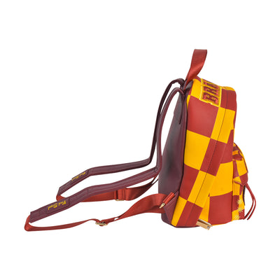 Fred Segal Harry Potter Checker Gryffindor Mini Backpack - Side View