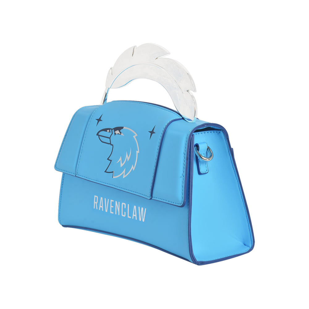 Fred Segal Harry Potter Ravenclaw Mascot Flap Satchel - Side View