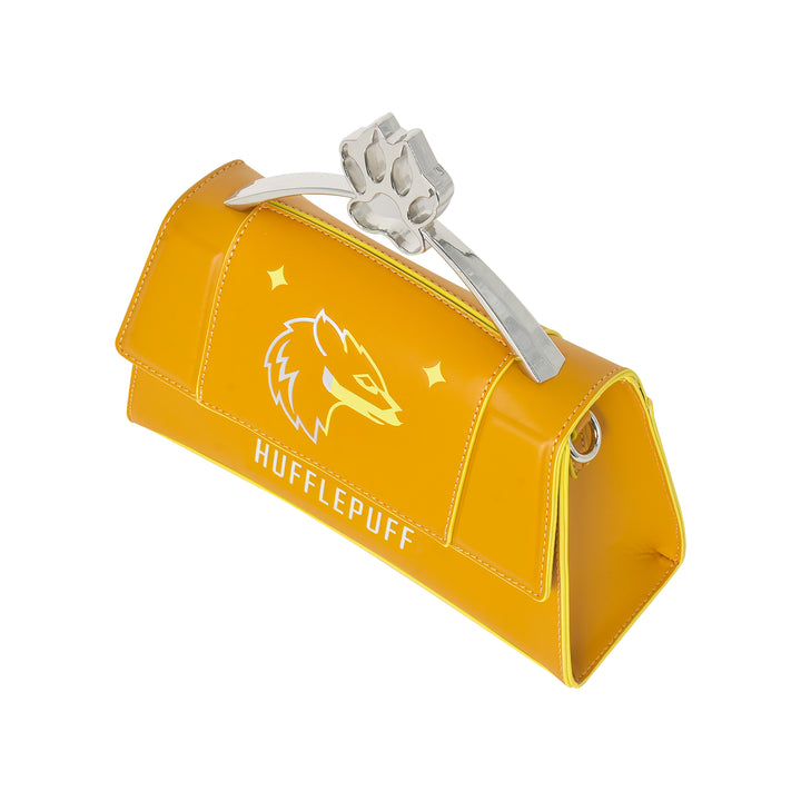 Fred Segal Harry Potter Hufflepuff Mascot Flap Satchel - Top View