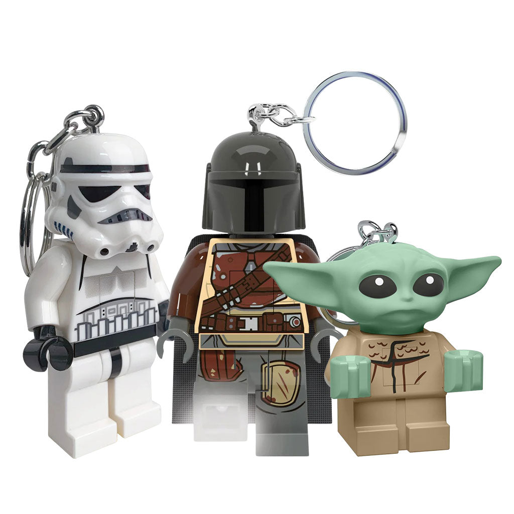 LEGO Star Wars The Mandalorian Keychain with LED Light - Assortment
