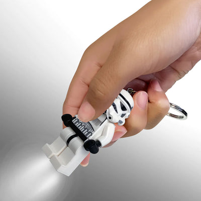 LEGO Star Wars The Mandalorian Keychain with LED Light - Stormtrooper Light Up