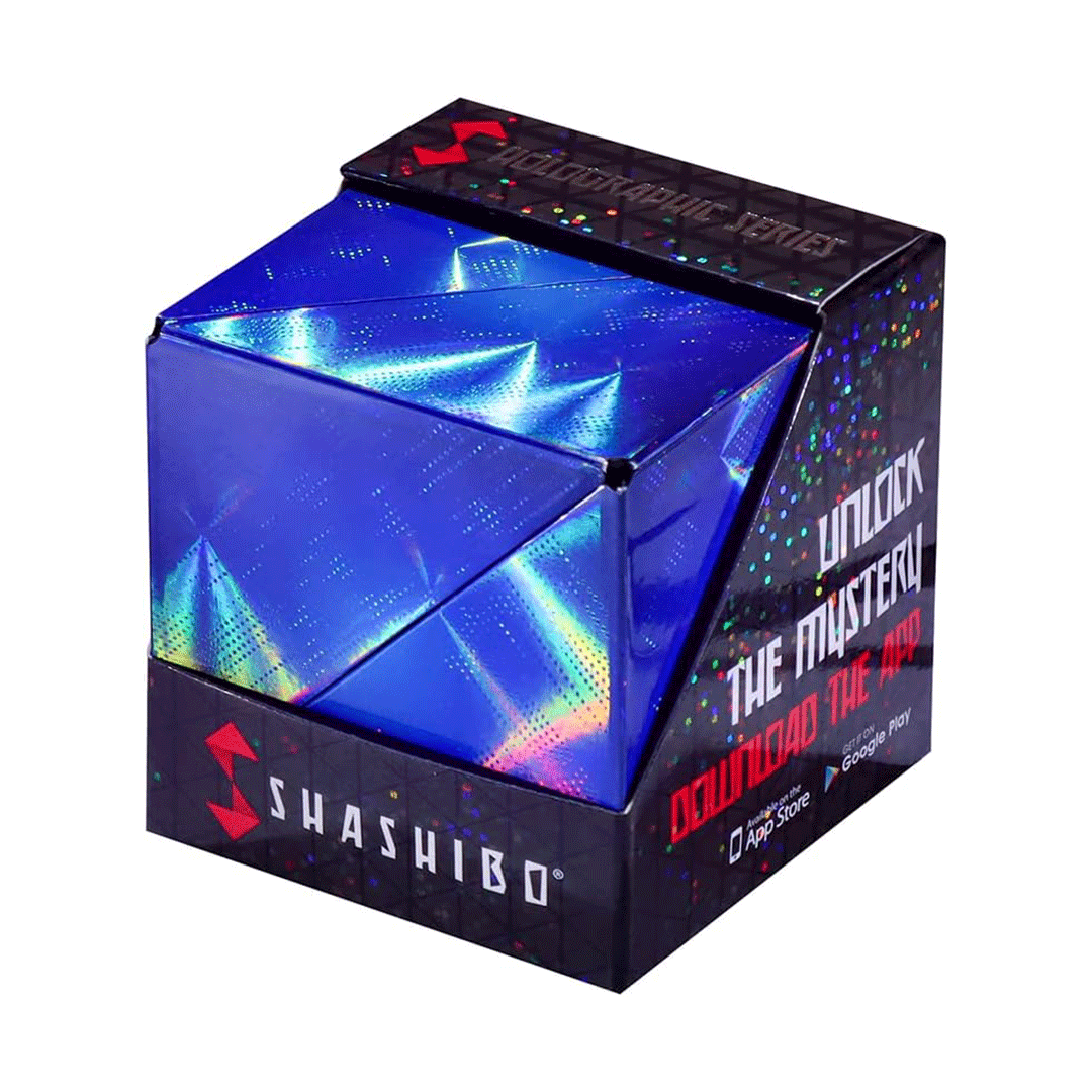 SHASHIBO Shape Shifting Fidget Cube - Holographic Series - Vapor