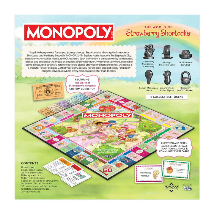 Hasbro Monopoly: Strawberry Shortcake