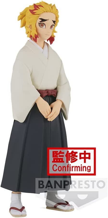 NINJAMO Senjuro Rengoku Figure Demon Anime Slayer Statue Collectible