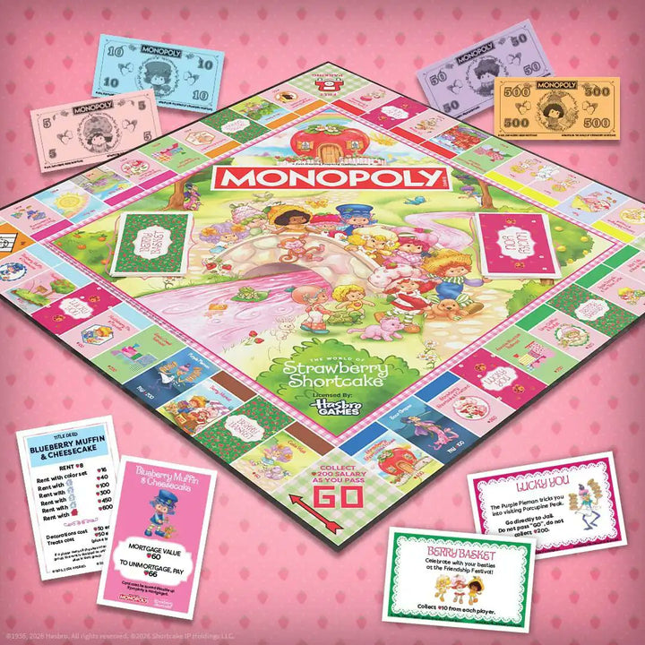 Hasbro Monopoly: Strawberry Shortcake