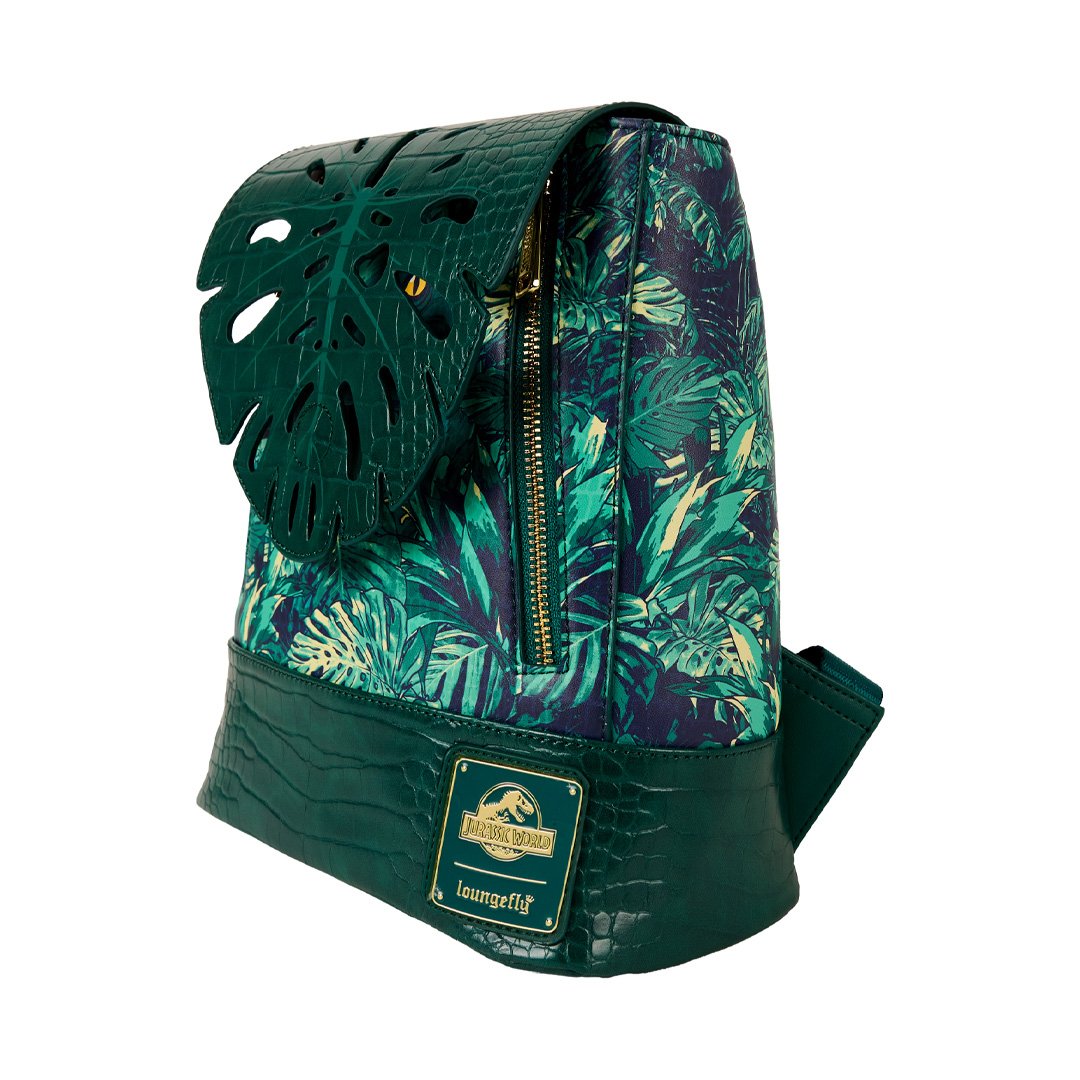 Loungefly Jurassic World Jungle Velociraptor Drawstring Mini Backpack