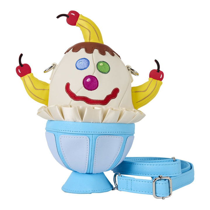 Loungefly Nickelodeon Spongebob Squarepants Goofy Goober Ice Cream Sundae Figural Crossbody Bag