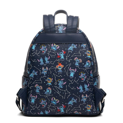 Loungefly Disney Lilo And Stitch Zodiac Glow In The Dark All-Over Print Mini Backpack - 707 Street Exclusive 