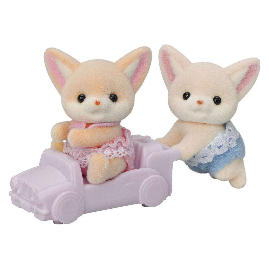 Calico Critters Fennec Fox Twins