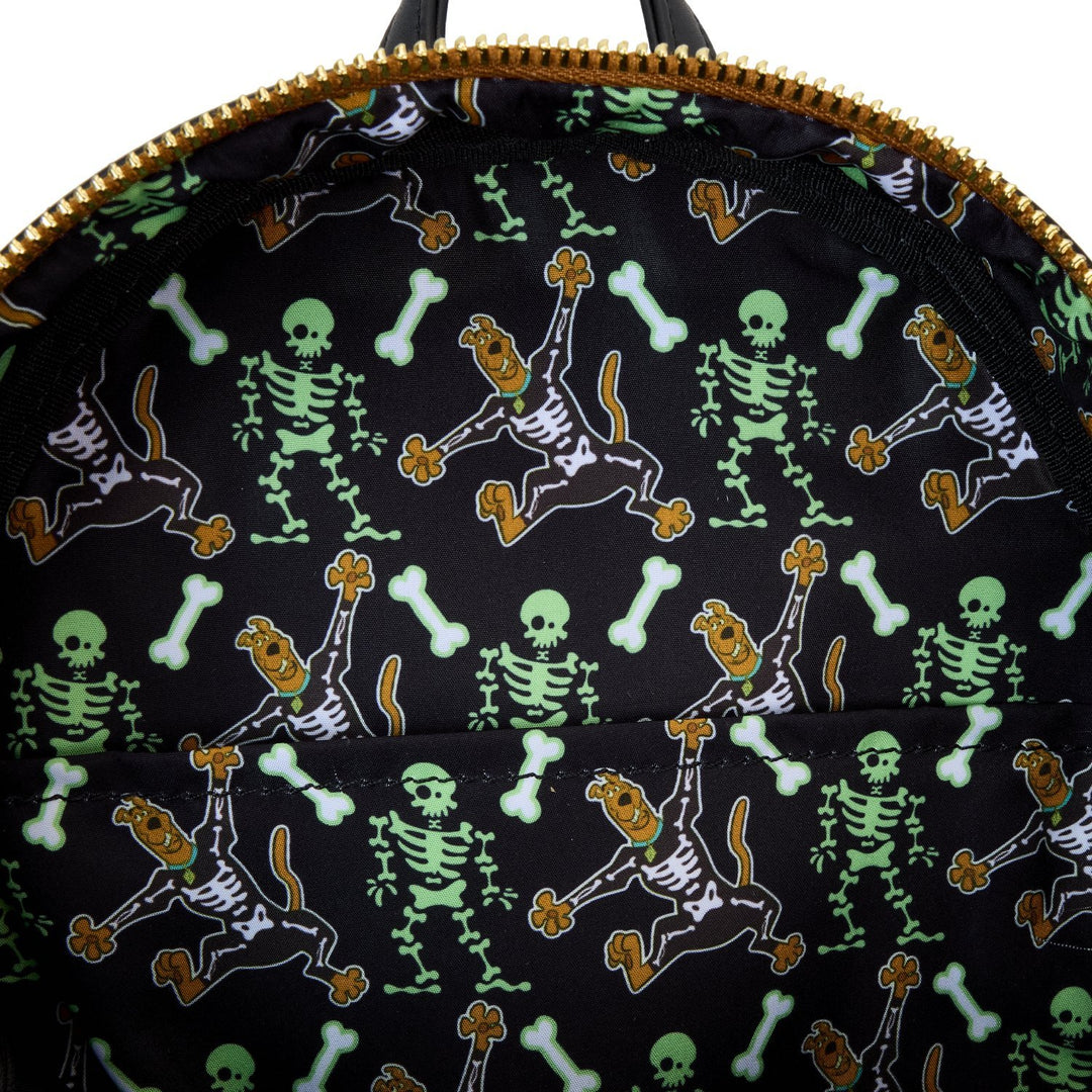 Loungefly Warner Brothers Scooby-Doo Skeleton Scooby Cosplay Mini Backpack