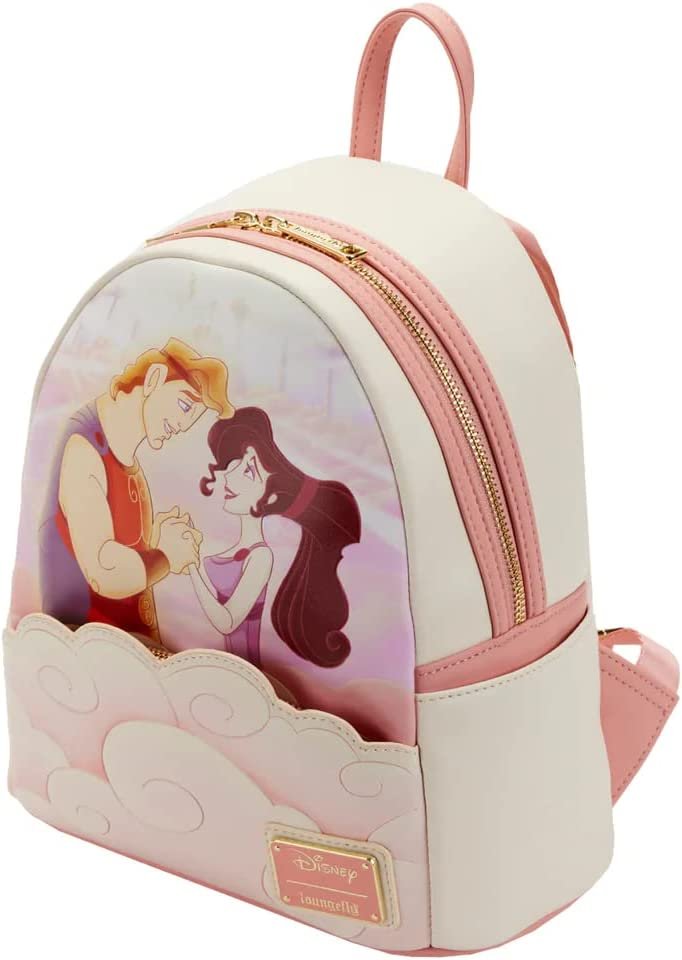 Loungefly Disney Hercules 25th Anniversary Meg &amp; Herc Mini Backpack