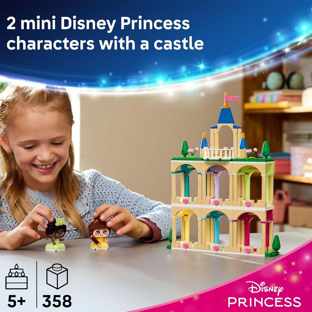 LEGO Disney Princess Mini Belle &amp; Tiana with Castle (43291)