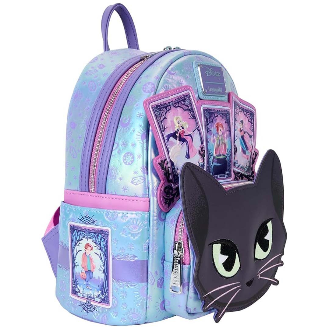 Loungefly Disney Hocus Pocus Tarot Card Binx Mini Backpack