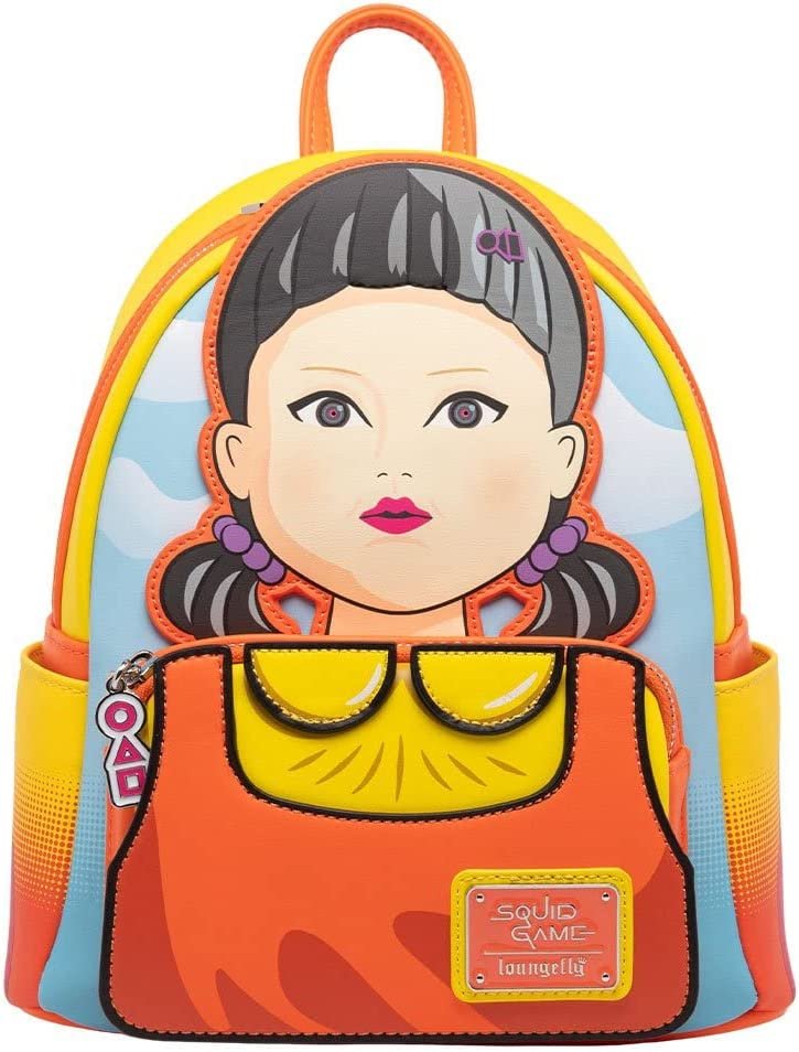 Loungefly Netflix Squid Game Light Up Singing Young Hee Cosplay Mini Backpack - 707 Street Exclusive