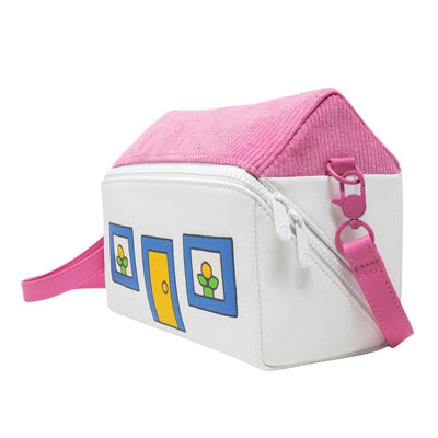 Whatever Makes You Happy Miffy House Compartment Crossbody Bag with Strap