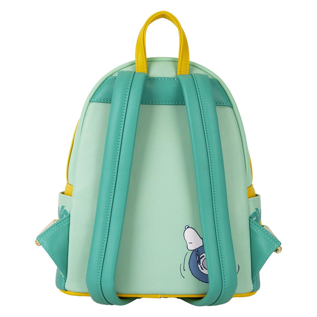 新品 ラウンジフライ　ピーナッツ　スヌーピー&ウッドストック　ミニ バックパック Loungefly Peanuts Snoopy and Woodstock Feelin' Groovy Mini