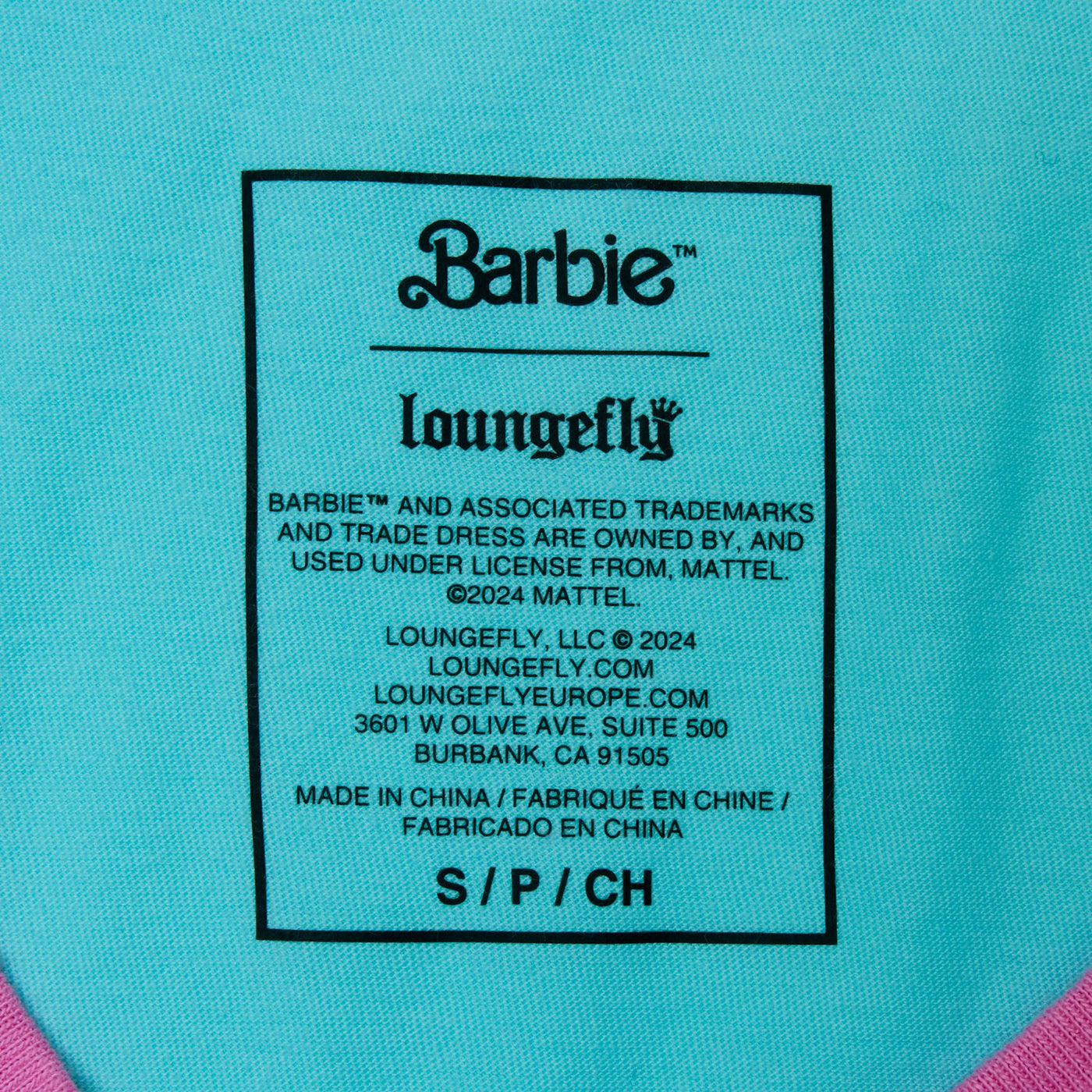 Loungefly Mattel Barbie 65th Anniversary T-Shirt - Tag