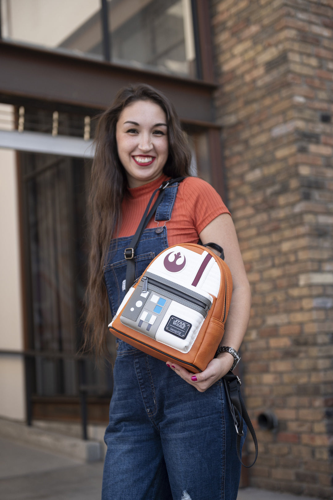 Loungefly Star Wars Rebel Cosplay Mini Backpack