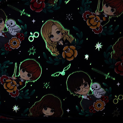 Loungefly Harry Potter Glow in the Dark Kawaii Mini Backpack - 707 Street Exclusive