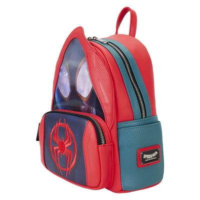Loungefly Marvel Spiderverse Miles Morales Hoody Cosplay Mini Backpack