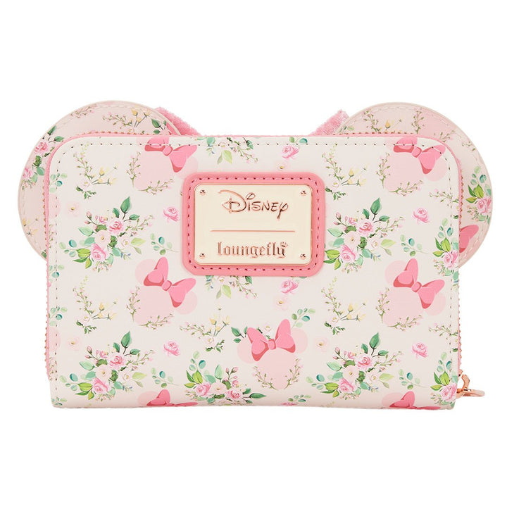 Loungefly Disney Minnie Mouse Floral Zip Around Wallet