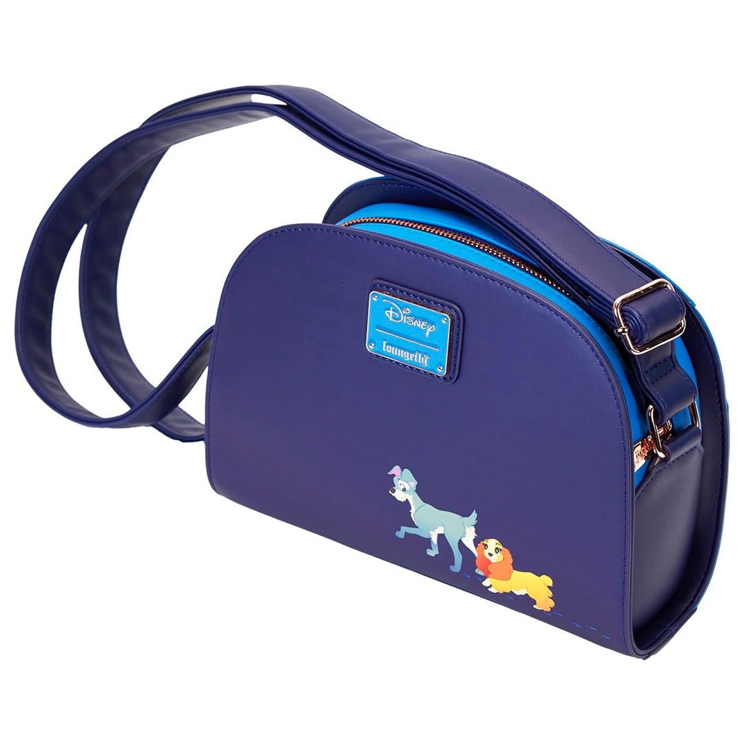 Loungefly Disney Lady and the Tramp 70th Anniversary Crossbody