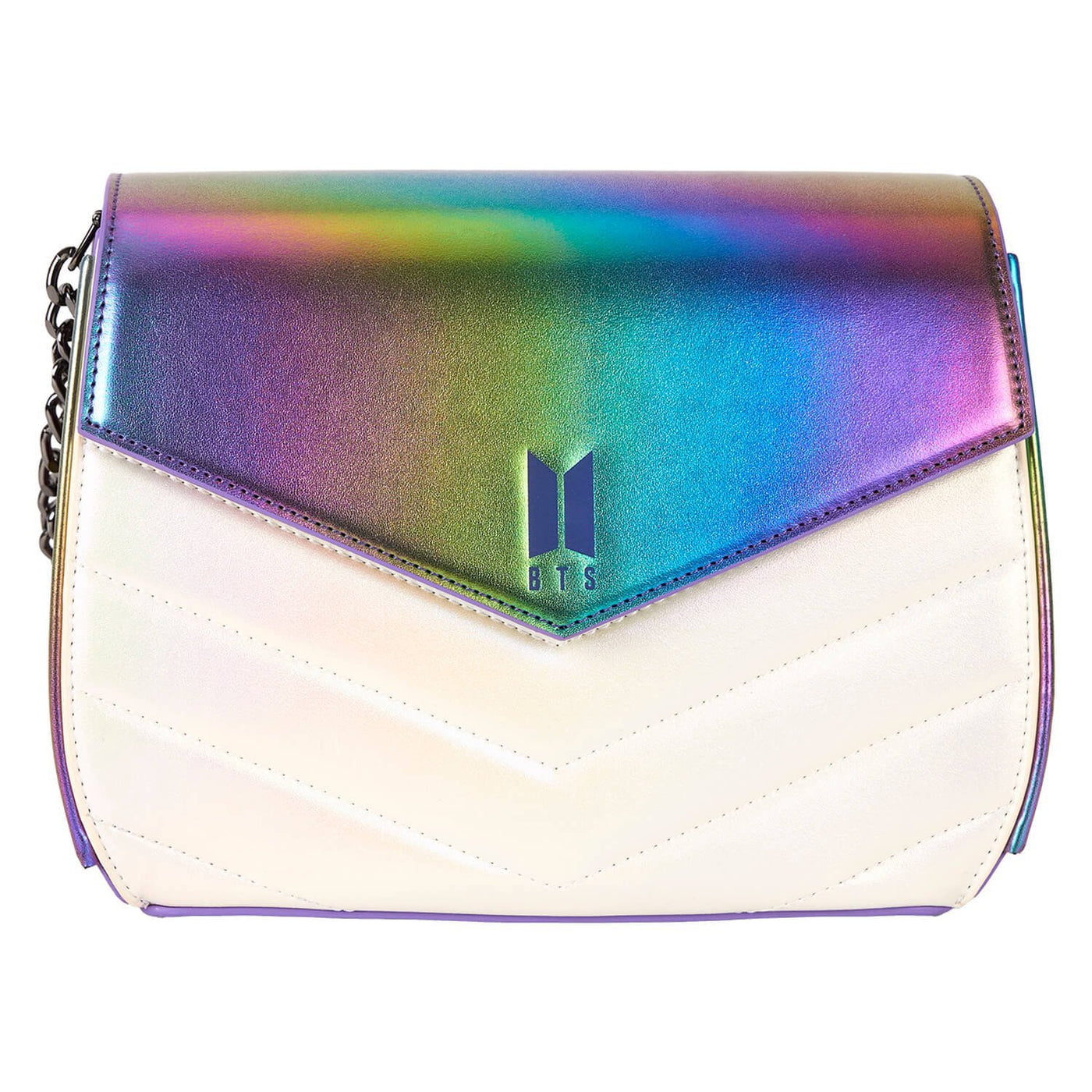 Loungefly Funko Pop! By Loungefly BTS Iridescent Quilted Crossbody Bag