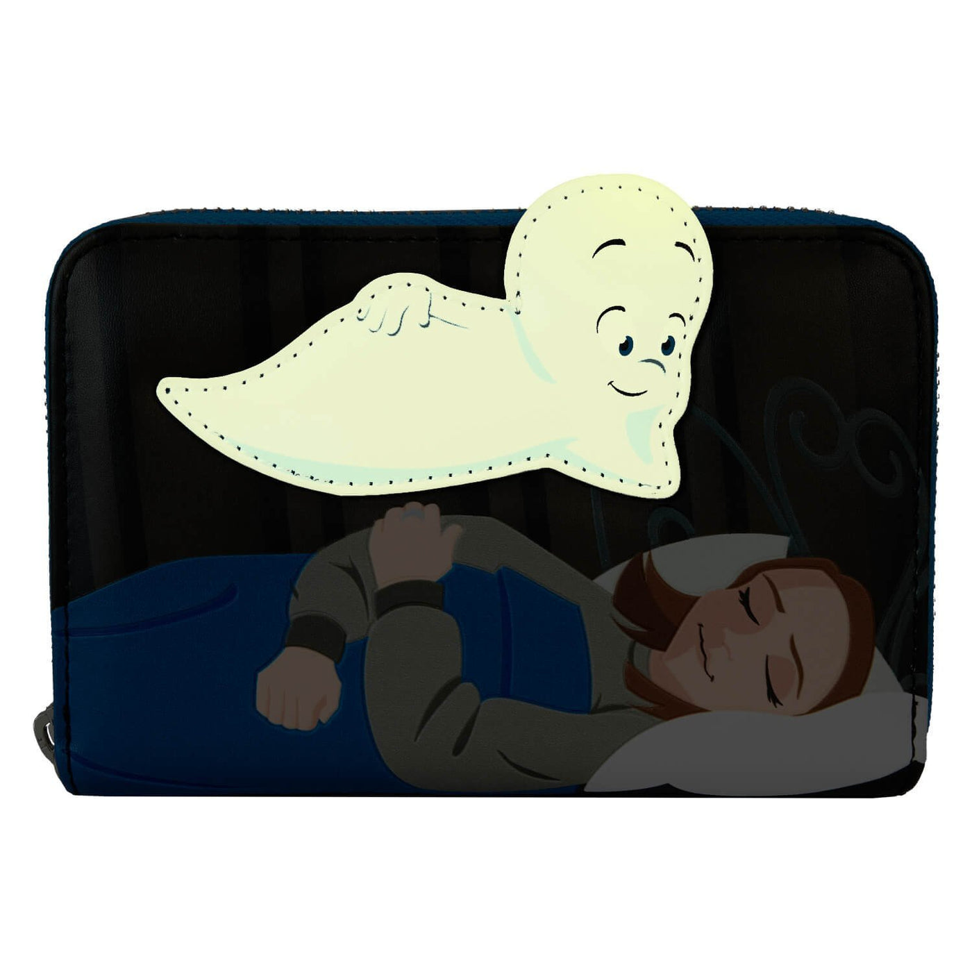 Loungefly Universal Casper the Friendly Ghost Halloween Zip-Around Wallet