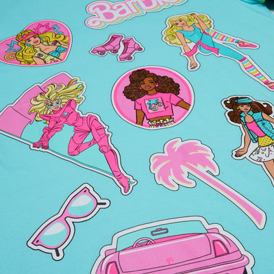 Loungefly Mattel Barbie 65th Anniversary T-Shirt - Print Detail