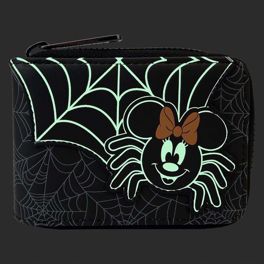 Loungefly Disney Minnie Mouse Spider Accordion Wallet