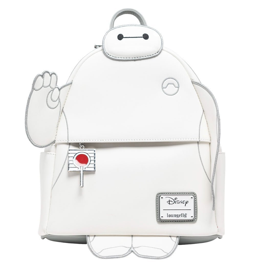 big hero 6 baymax cosplay mini backpack Loungefly Disney Glow in the Dark Talking Baymax Mini Backpack - 707 Street Exclusive
